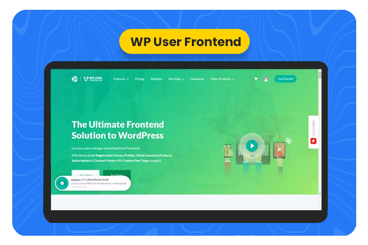 WP User Frontend pro| Lifetime Deal at just $196