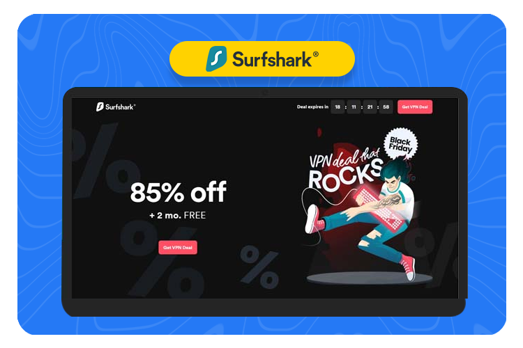 Surfshark Annual Deal | Sale Up To 95% Off
